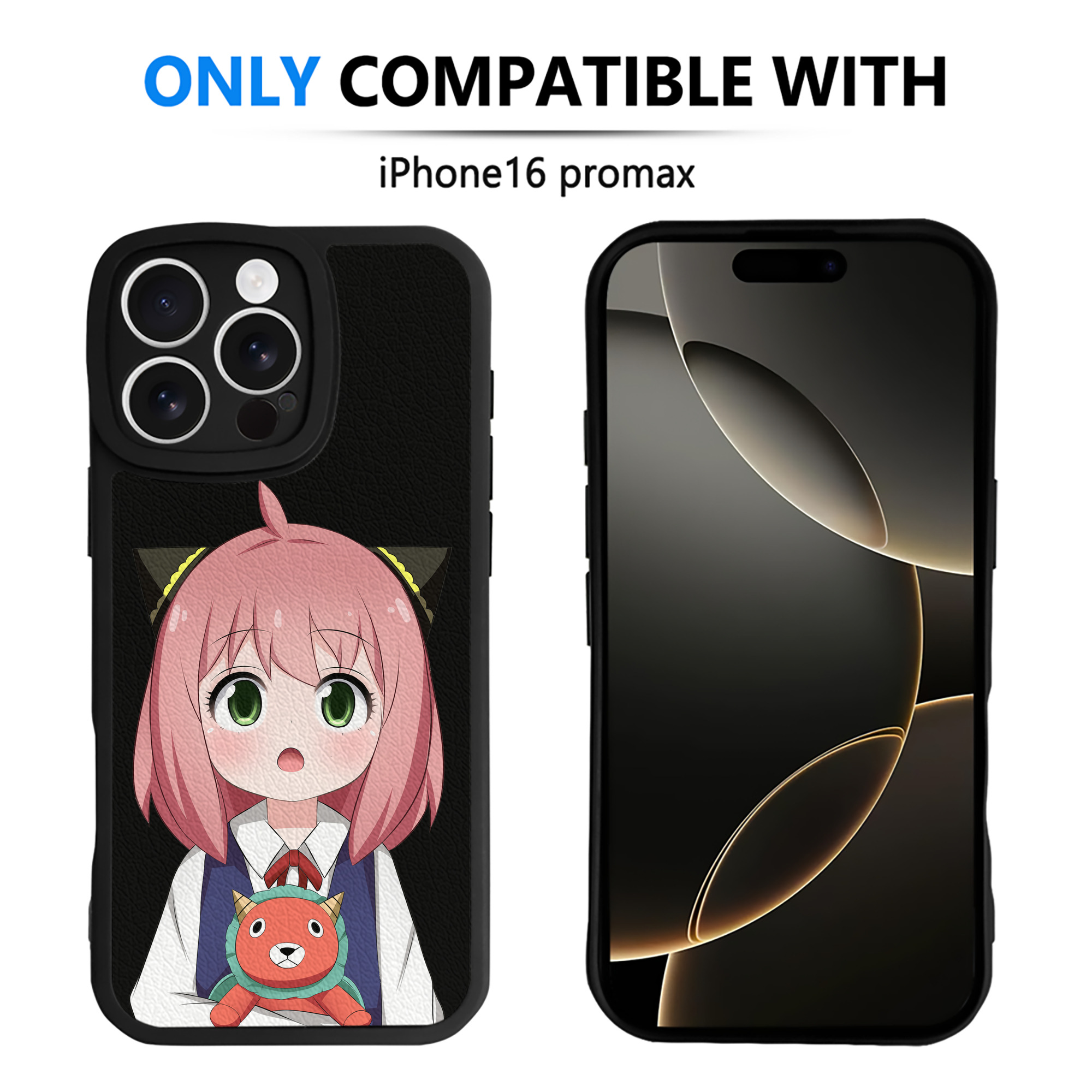 （画像用） SPY×FAMILY间谍家家酒 【iPhone 16シリーズ対応】シリコンスマホケース（レザー調） 材質：シリコン
